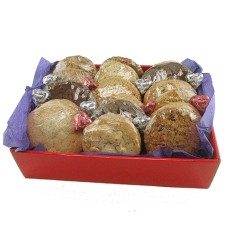 Valentine's Cookie And Chocolate Tray (2 Dozen)