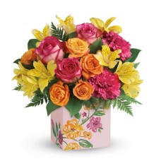 Painted Blossoms Bouquet (Medium)