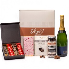 Roses And Chocolates With Love (25 Roses)
