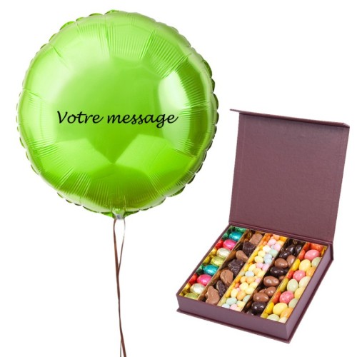 Easter chocolate and personalized ball-1