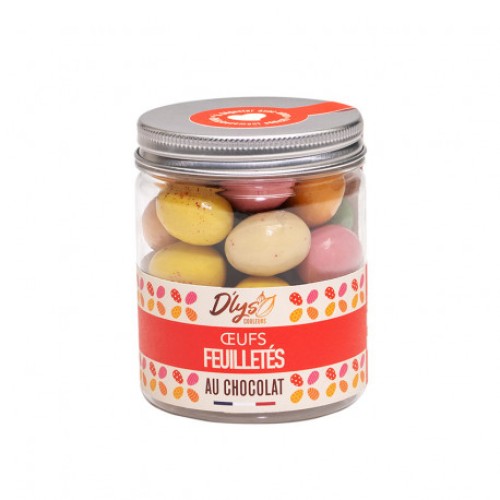 Chocolate puff eggs