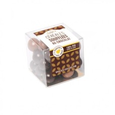 Puffed cereals coated chocolates