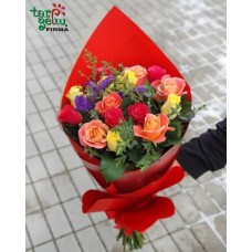 Bouquet of roses "Autumn love" (Small)