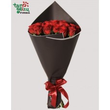 Bouquet RED in BLACK (Medium)