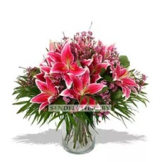 Bouquet of Flowers "I Love You"