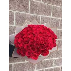 VIP bouquet of 51 red roses