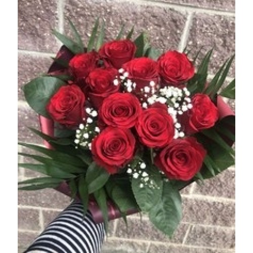 Bouquet of 11 red roses