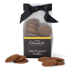 Salted Caramel Chocolate Puddles