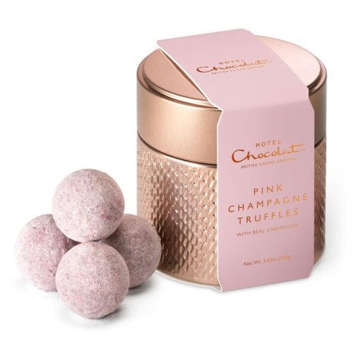 Pink Champagne Truffle Tin