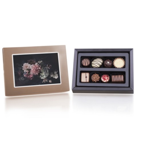 Chocolates with photo - Mini gold