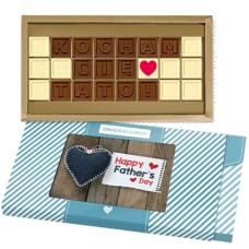 I love you Dad! - a telegram with your own photo