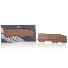 Milk chocolate truck