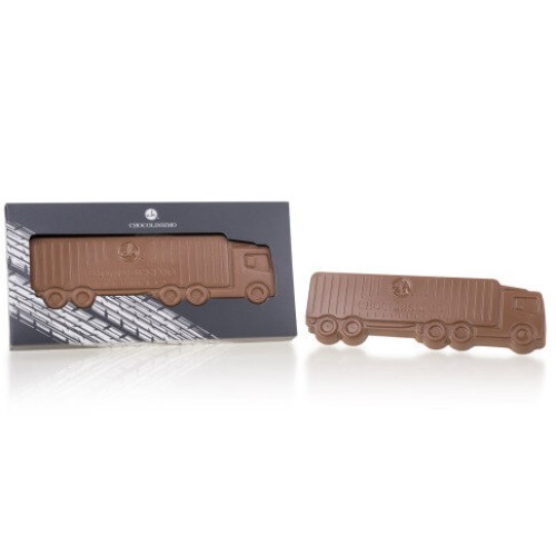 Milk chocolate truck