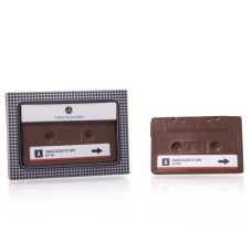 Chocolate Cassette Tape Dark