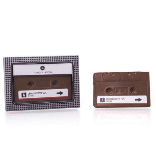 Chocolate Cassette Tape Dark