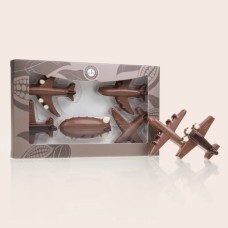 Chocolate airplanes set