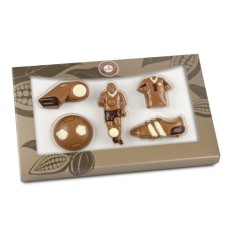 Chocolate Football Set