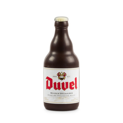 Duvel dark beer bottle