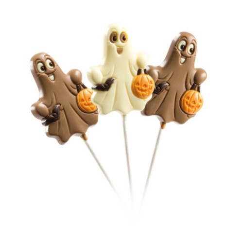 Ghost lollipops - 3 pieces