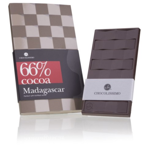 Dark chocolate 66% cocoa - Madagascar