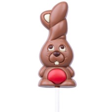 Easter Bunny lollipop - red