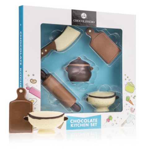 Chocolate kitchenware set