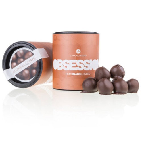 Obsession - Amarena cherries with alcohol in choco