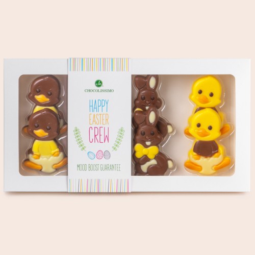 Set of ducks and bunnies
