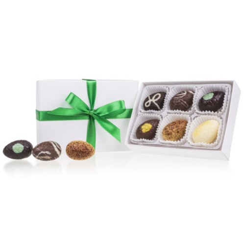 Chocolate eggs - White L