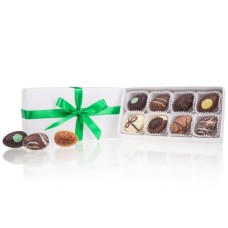 Chocolate eggs - White XL