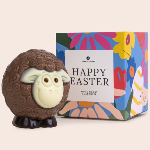 Milk chocolate sheep