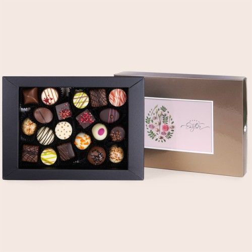 Easter chocolates with photo - Grand golden