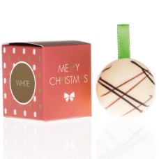 White chocolate bauble - Pack of 3