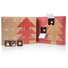 Advent calendar TriColor - Chocolate