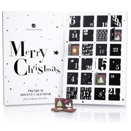 Advent Calendar Black Midi - Chocolate