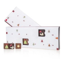 Advent Calendar White Snow - Chocolate