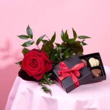 Red Rose and ChocoHeart
