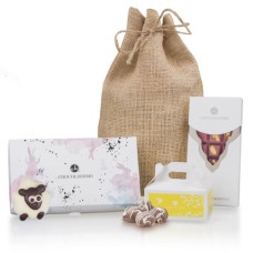 Easter set in a jute bag