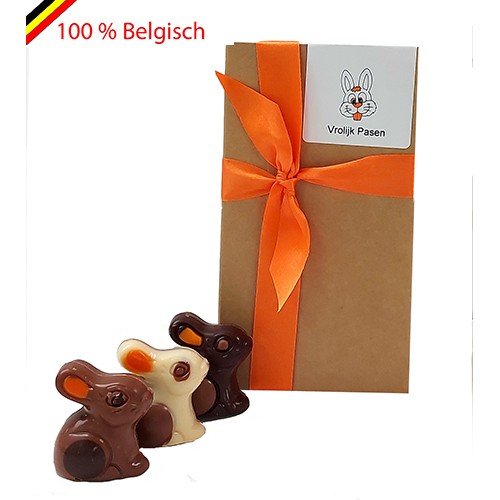 Easter Ballotin with 250g Easter figures praline (bakery quality)