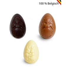 3 Easter package with three Easter eggs 150 grams Callebaut