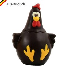 2 Bunty, the best Easter chicken Callebaut dark chocolate
