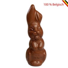 2 Callebaut chocolate laughing bunny 26 cm