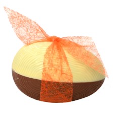 Filled Easter egg white and milk chocolate 290 grams