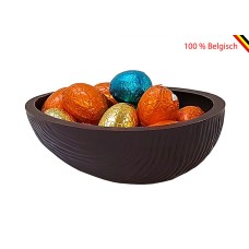 2 Half chocolate shell with Easter eggs
