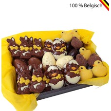 Easter basket with Easter treats for 2024