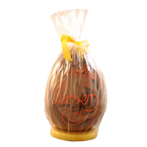 Giant Easter Egg With Happy Easter In Milk Chocolate
