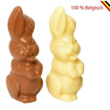 3 Duo Laughing Bunnies chocolate Callebaut 12 cm M, W