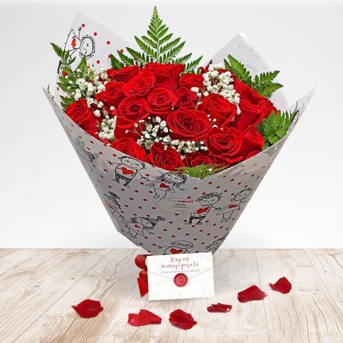 24 Red Roses