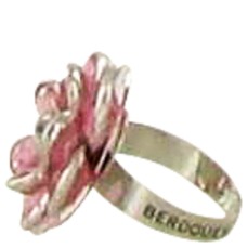 Fleurs De Cerisier Berdoues Perfume Flower Cocktail Ring