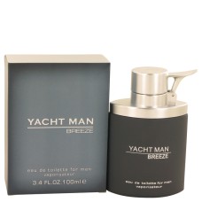 Yacht Man Breeze Cologne 3.4 oz Eau De Toilette Spray